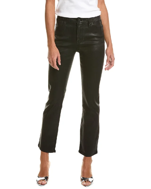 Women's Timeless Attire GOOD AMERICAN Good Straight Black Coated Jean