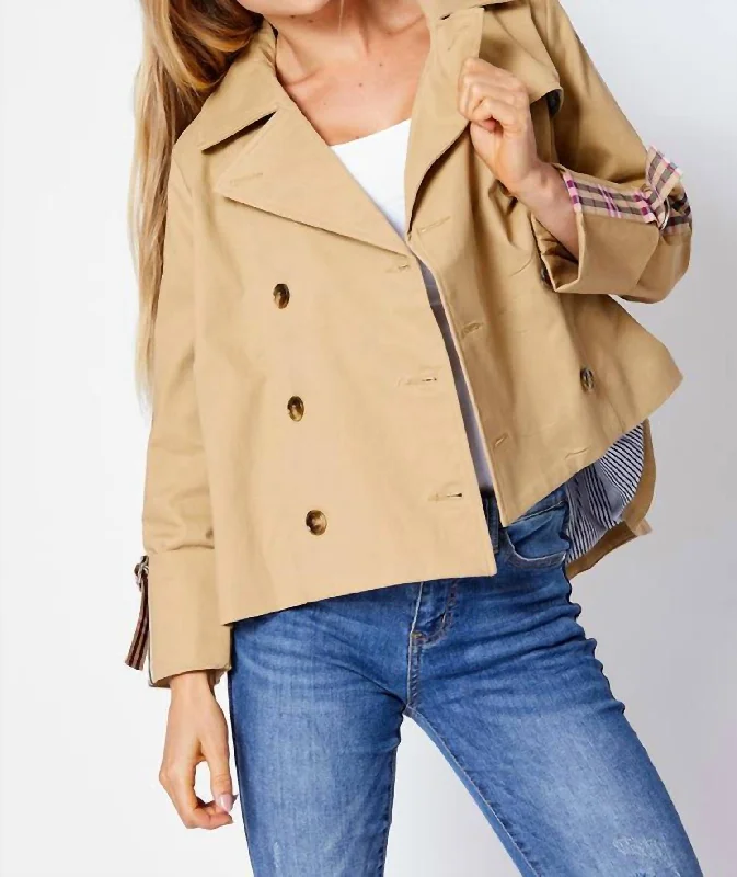 Online Boutique Clothing Paddington Jacket In Camel