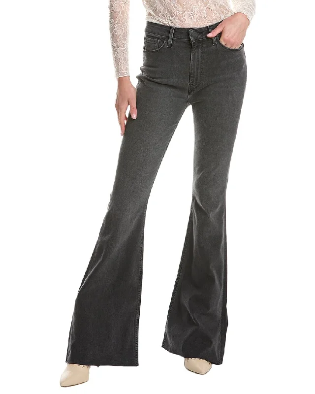 Flash Discount HUDSON Jeans Holly High-Rise Washed Black Flare Jean