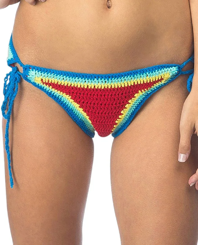 Clothes Women Crochet Adjustable Side Tie Hipster Bikini Bottom In How Do You Hue