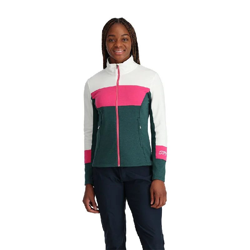 Women's Seasonal Apparel Womens Speed Full Zip - Cypress Green