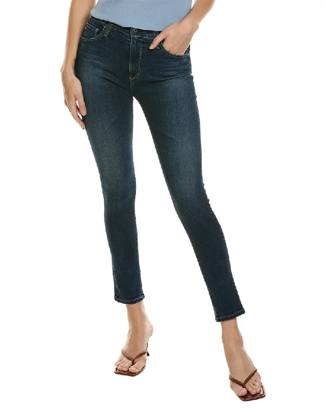 Women's Trendy Casual Clothes AG Jeans Farrah Statford High-Rise Skinny Ankle Jean