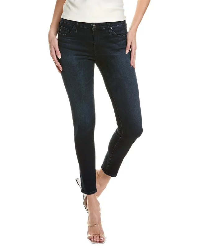 Plus-Size Women's Clothing AG Jeans Renn High-Rise Barrel Leg