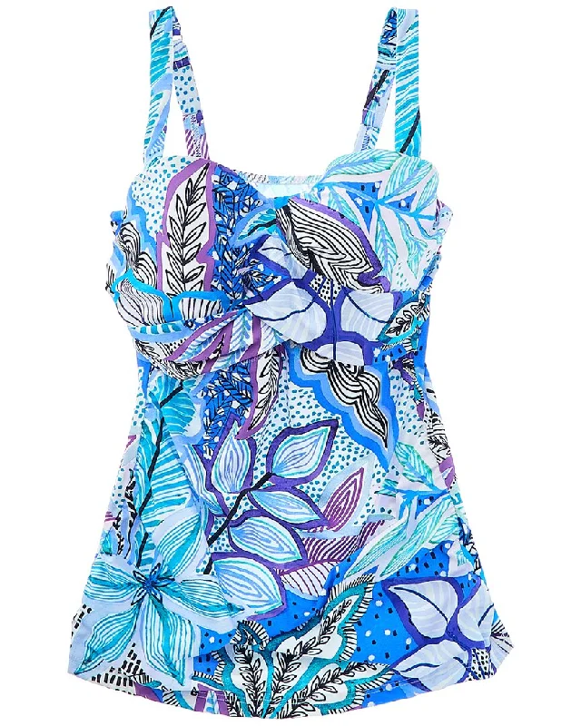 Women's Professional Garments Profile by Gottex Tropic Boom E- Cup Tankini