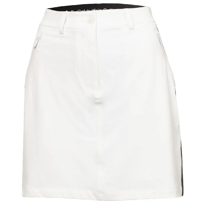 Women's Fashion Clothes Womens Rosepoint Nylon Skort White/Navy - SS24