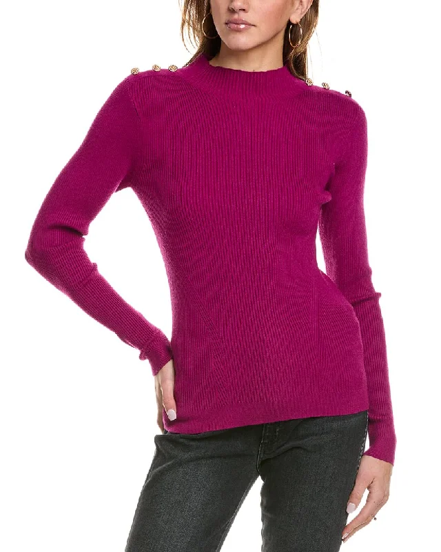 Sustainable Women's Clothes Elie Tahari The Yana Sweater