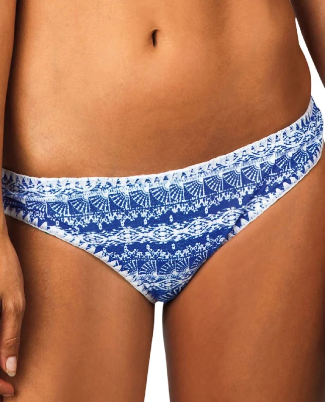 Online Boutique Stores Women's Brazilian Bikini Bottom In Tahiti Tide