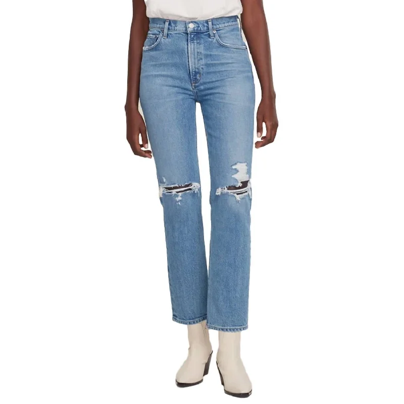 Women's Vacation Outfit Set Wilder Straight Jean In Whiplash