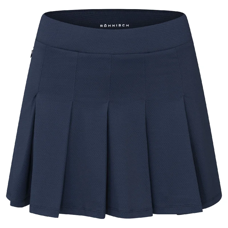 Women's Clothing And Garments Sets Womens Nicky Pleated Skort Navy - SS25