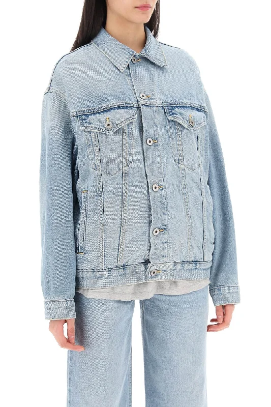 Women's Clothing And Garments Sets Interior Oversized Denim Jacket