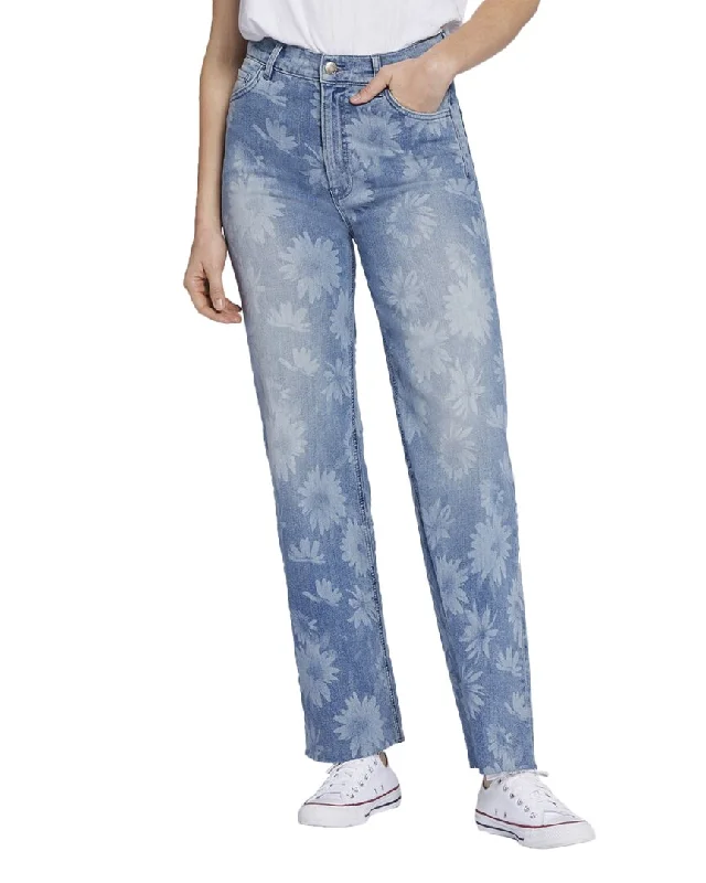 Women's Elegant Clothes Current/Elliott The Navigator Wild Flower Wide Leg Jean