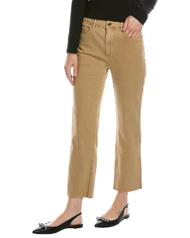 Women's Resort Attire DL1961 Patti Khaki Straight Jean