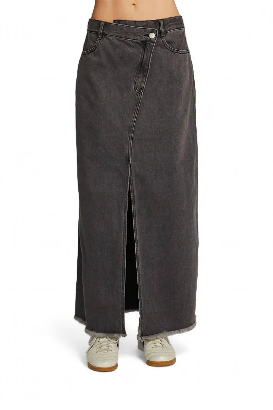 Women's Professional Outfit Trinidad Maxi Skirt In Licorice