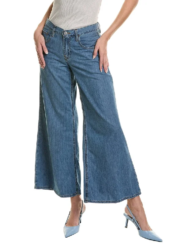 Best Boutiques Online FRAME Denim Le Pixie Mid Happy Indigo Wide Leg Jean