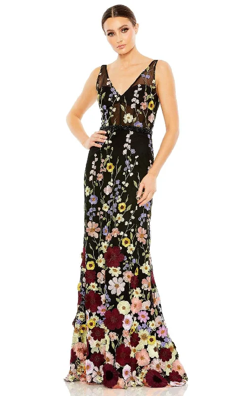 Casual Style for Busy Women Mac Duggal 68200 - Floral Long Dress