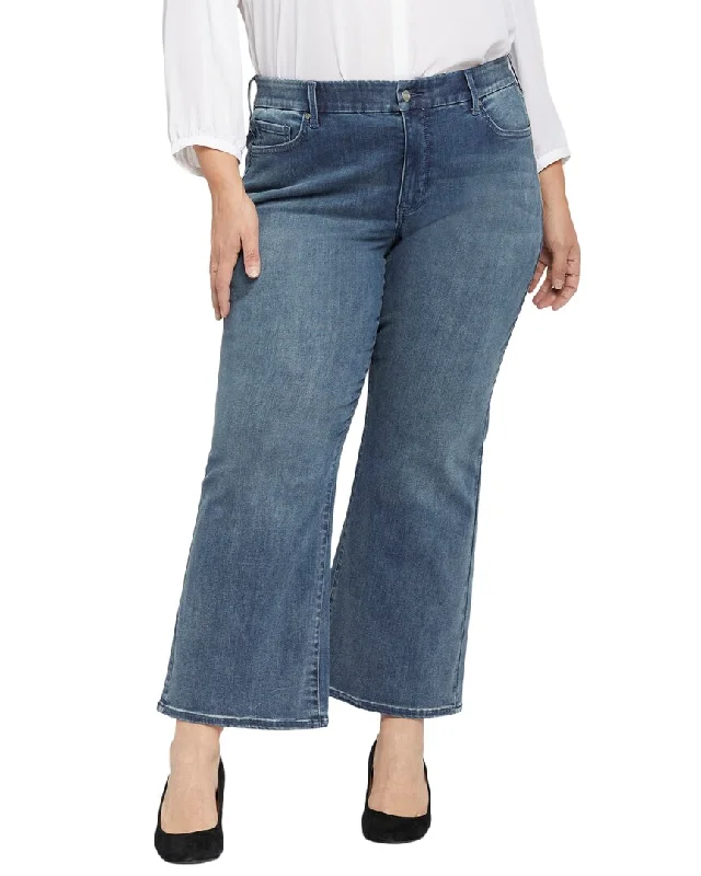 Women's Casual Apparel NYDJ Plus Waist Match Relaxed Flare Jean