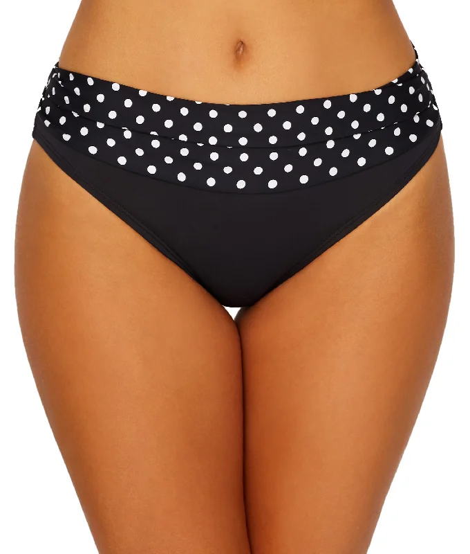 Women's Evening Apparel Sunsets Women's Black Dot Unforgettable Bikini Bottom