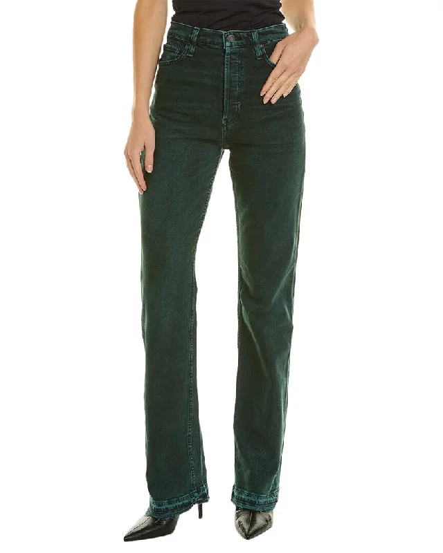 Women's Everyday Attire HUDSON Jeans Faye Overdye Scarab Ultra High-Rise Bootcut Jean