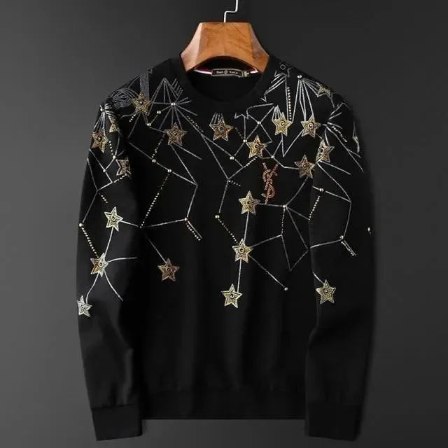 Top 10 Women's Online Clothing Stores Star Print Sweaters For Men