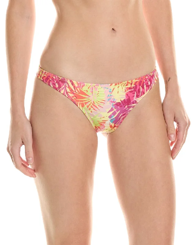 Women's Occasion Wear Clothing Ramy Brook Palm Printed Isla Bikini Bottom