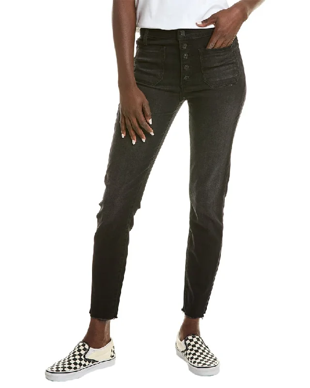 Women's Trendy Outfit Black Orchid Ava Patch Pocket Kill The Lights Skinny Jean