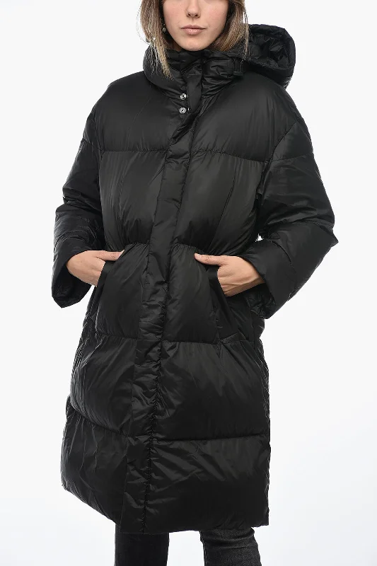 Women's Vacation Outfit Set Diesel W-TAKRY Down Jacket with Embossed Logo