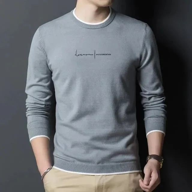 Women's Clothing Sale Signature Crew Neck Sweater For Men