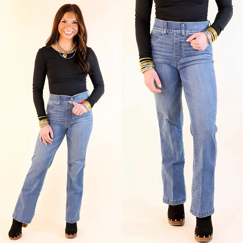 Versatile Women's Fashion SPANX | EveryWear Kick Flare Jeans in Vintage Indigo (Medium Wash)