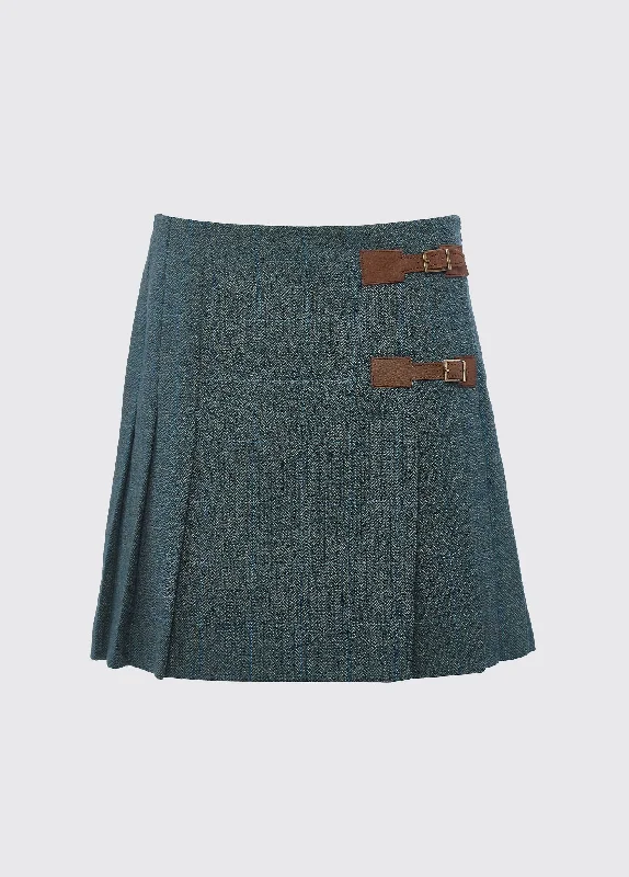 Casual Clothes For Women Blossom Tweed Skirt - Mist