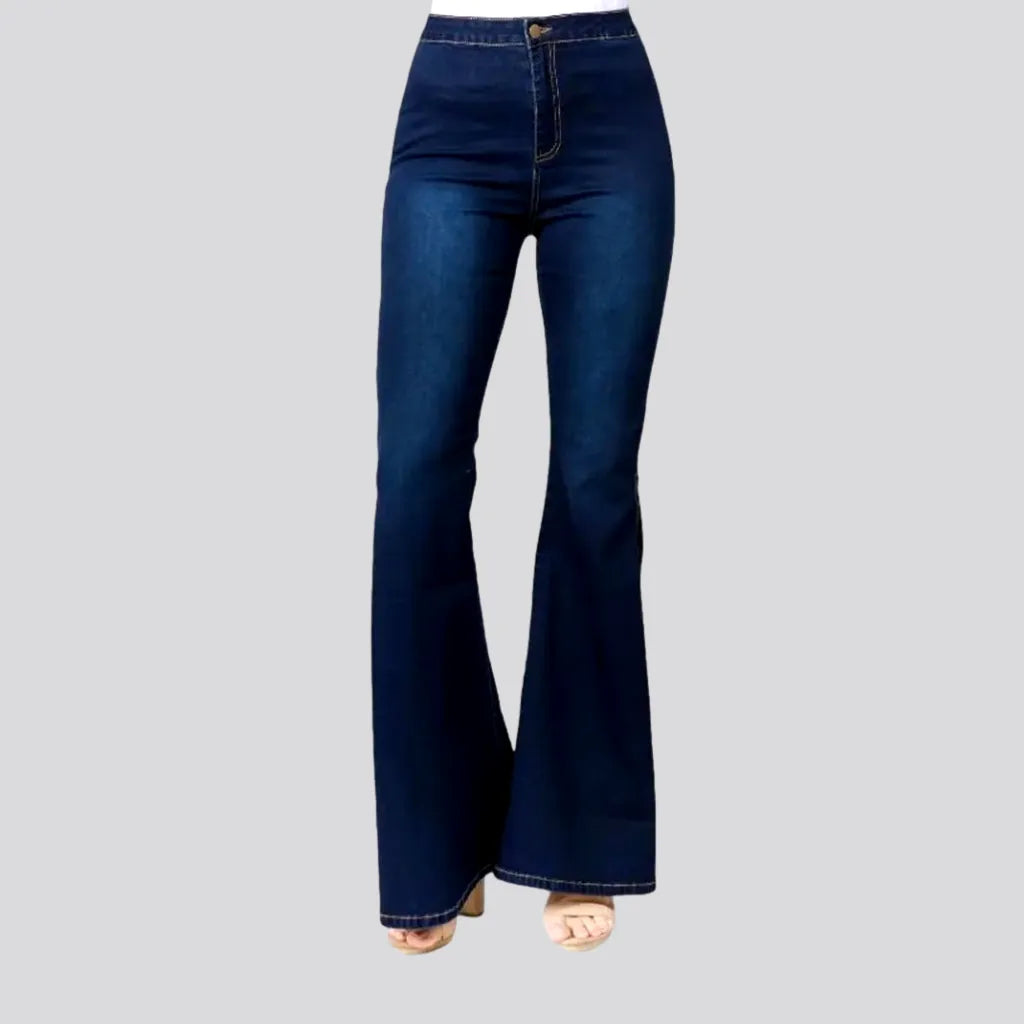 Women's Elegant Clothing Sets Stylish bootcut jeans for women