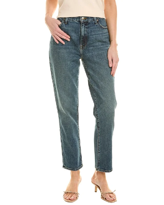 Classic Women's Clothing Styles Current/Elliott Mom Jean Crescent Straight Leg Jean