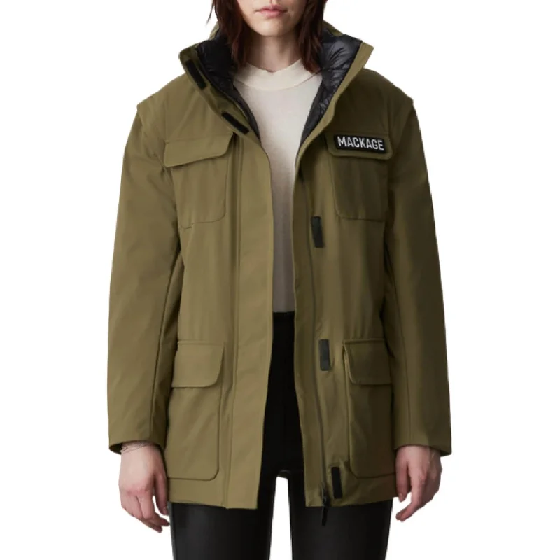 Women's Sporty Chic Clothes Agata Field Jacket In Olive