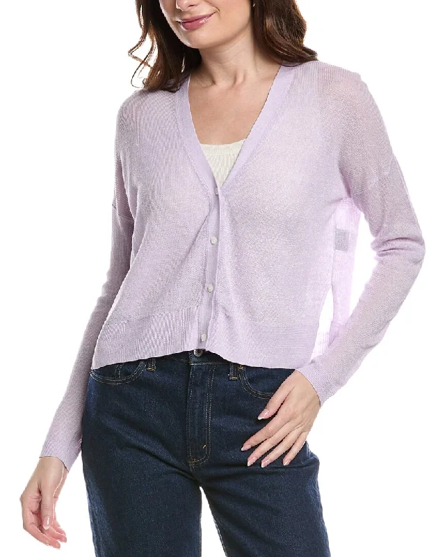 Modern Women's Clothes Theory Hanelee Linen-Blend Cardigan