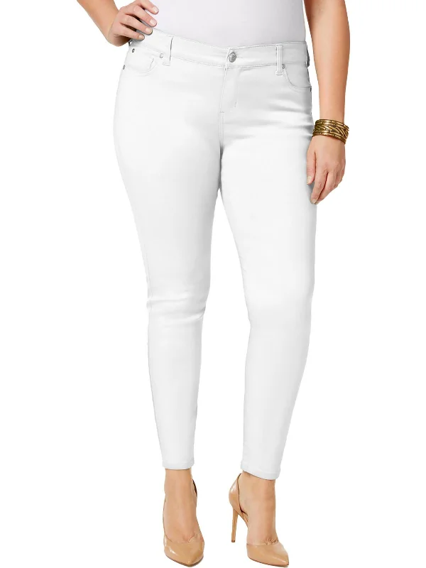 Sale Clothes Online Plus Jayden Womens Denim Colored Skinny Jeans