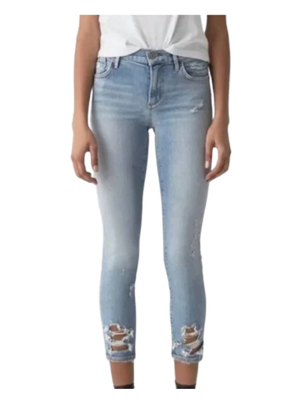 Women's Clothes Sophie Mid Rise Ankle Jeans In Playback