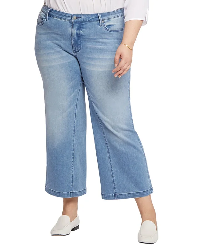 Stylish Women's Attire NYDJ Plus Teresa Everly Wide Leg Jean