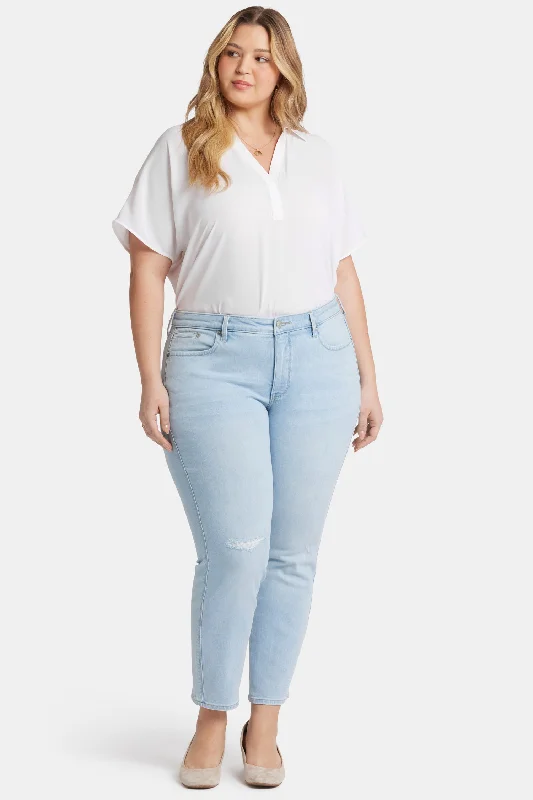 Casual Dresses for Women Stella Tapered Ankle Jeans In Plus Size - Estrella