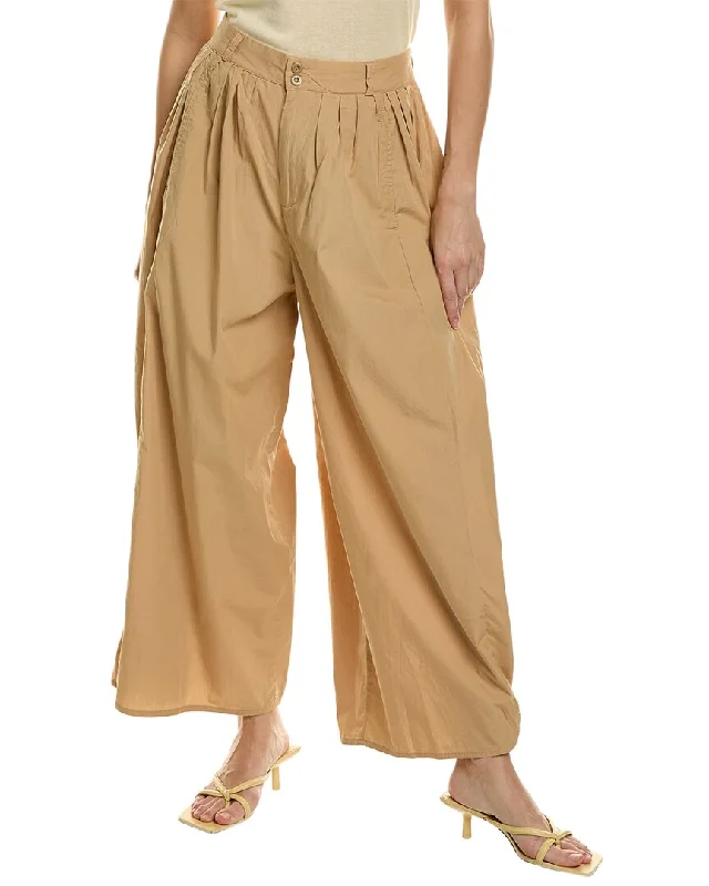 Women's Professional Clothes AG Jeans Hadley High-Rise Pleated Culotte