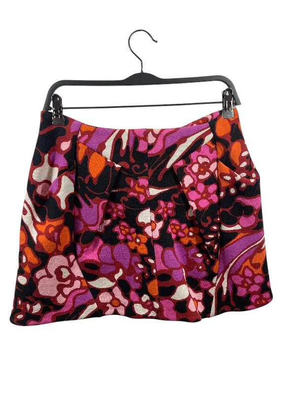 Women's Everyday Garments MARNI/Skirt/40/Floral Pattern/Polyester/PNK/GOMAJ51A00TP260