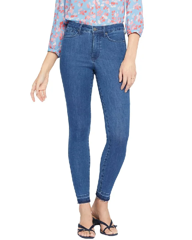 Women's Classic Attire NYDJ High-Rise Ami Skinny Released Hem Jean