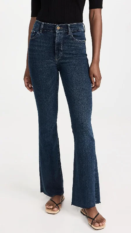 Trendy Boutique Online DL1961 Women Bridget Bootcut High-Rise 31.5" in Seacliff Denim Jeans Pants