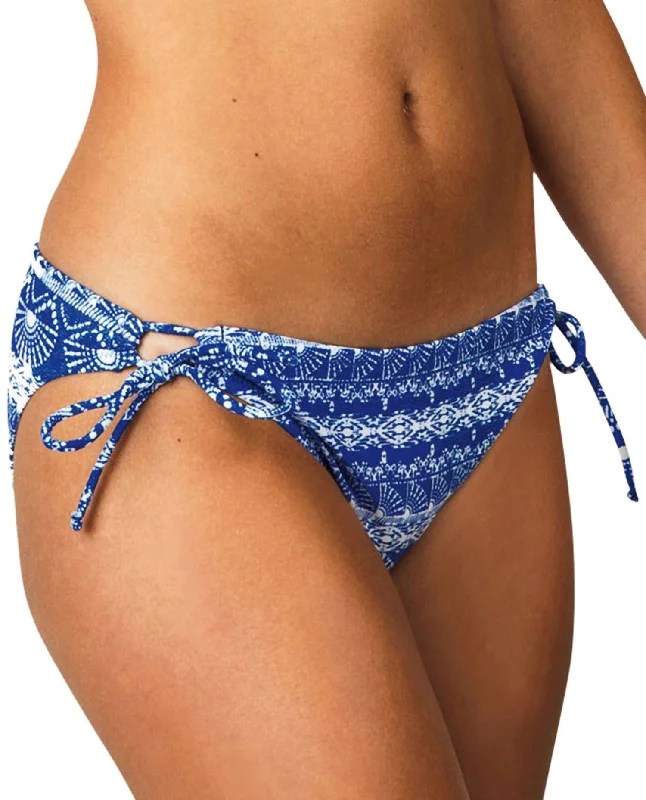 Online Impressions Boutique Women's Moderate Bikini Bottom In Tahiti Tide