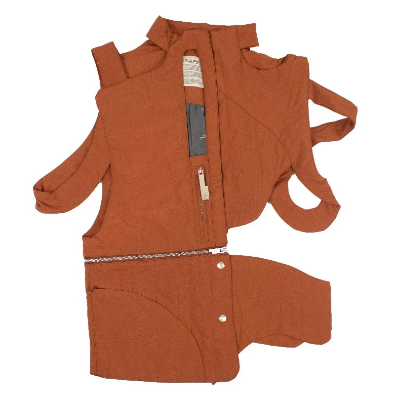 Women's Elegant Clothes A-COLD-WALL* Unisex Rust Cut-Out Jacket