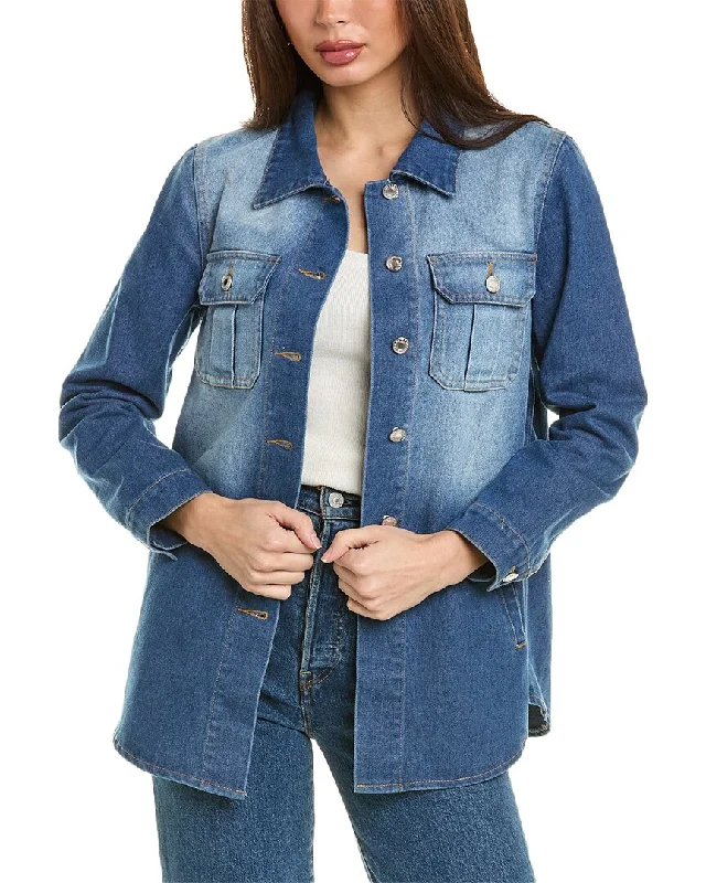 Women's Charming Outfit For Events Pascale La Mode Denim Jacket