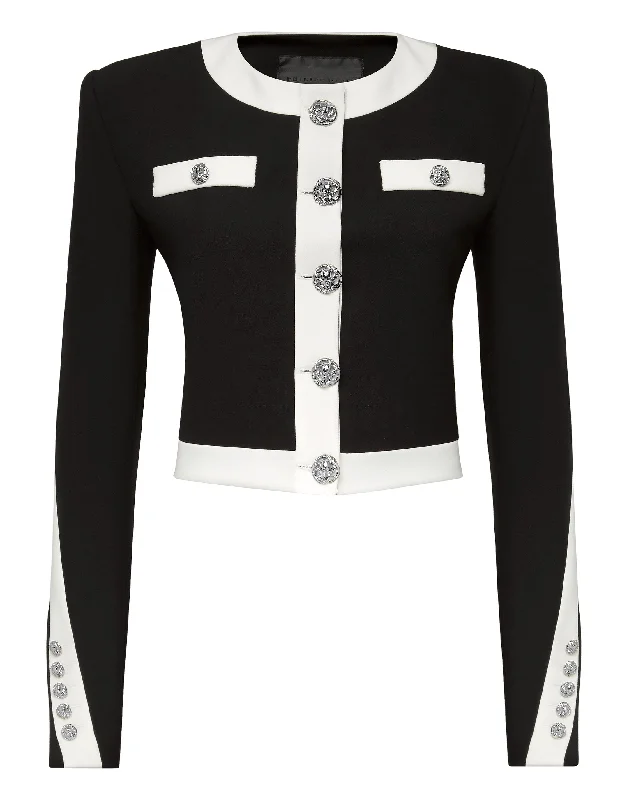 Online Shopping Boutiques Cady Black and White Jacket