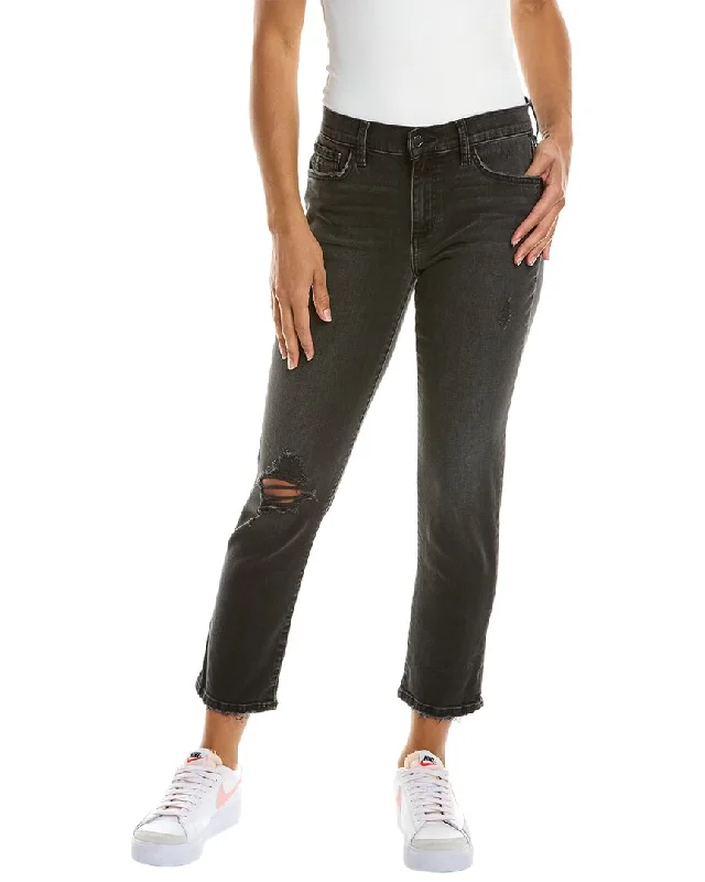 Women's Office Outfit JOE'S Jeans Mid-Rise Straight Crop Jean