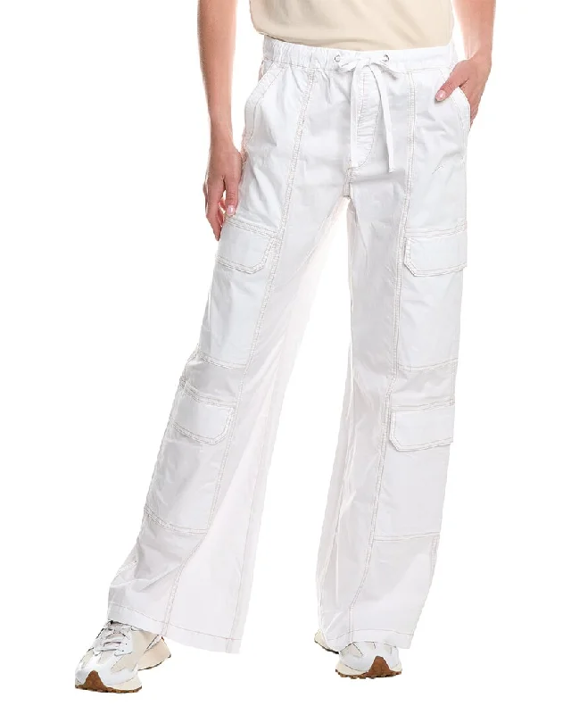 Early Bird Offer HUDSON Jeans Drawstring Parachute Wide Leg Cargo Pant