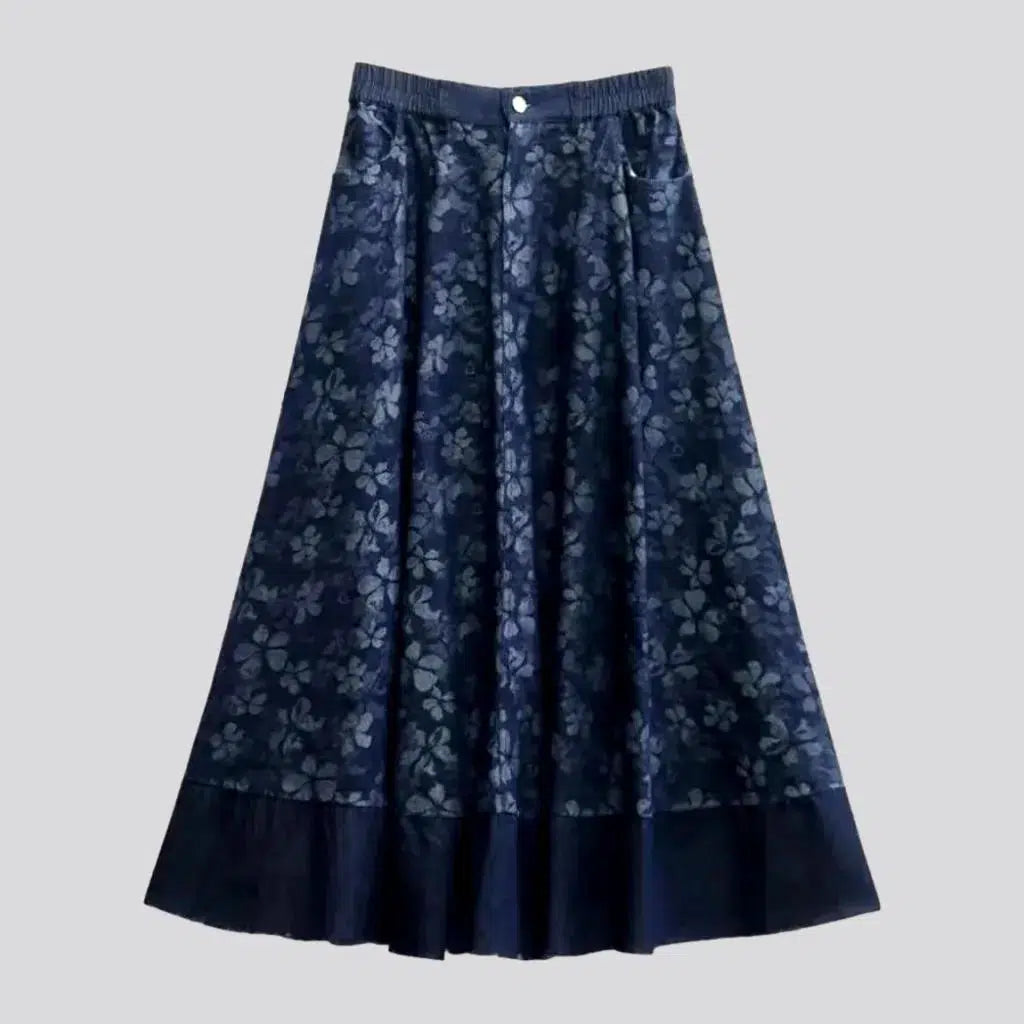 Comfortable Women's Clothes Ornament women's denim skirt