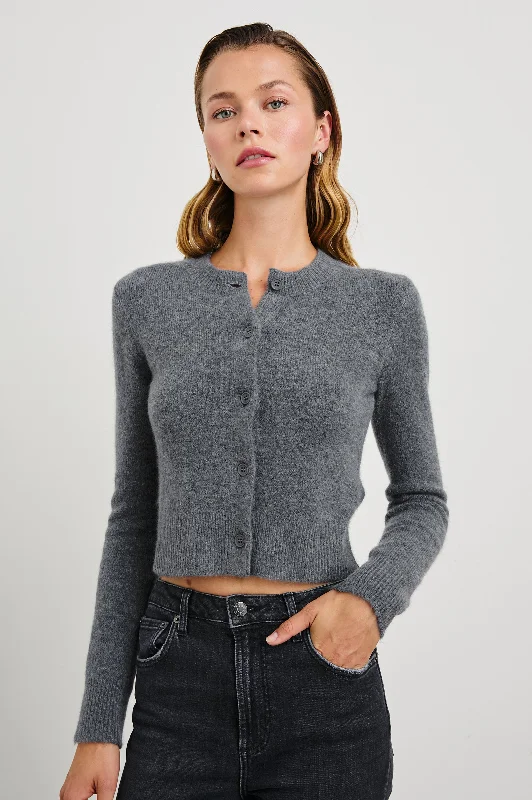 Women's Classic Outfit MATILDA SWEATER - CHARCOAL